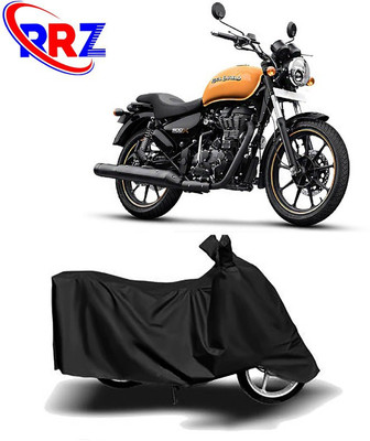 RRZ Waterproof Two Wheeler Cover for Royal Enfield(Thunderbird 500, Black)