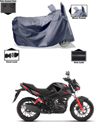 CODOKI Waterproof Two Wheeler Cover for Hero(CBZ Extreme, Grey)