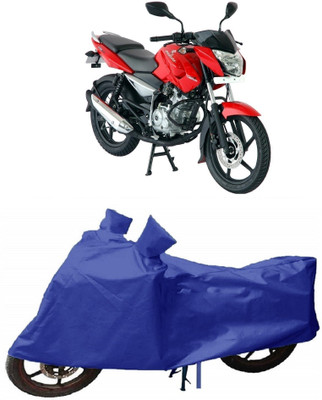Matt Moon Two Wheeler Cover for Bajaj(Pulsar 150 DTS-i, Black)