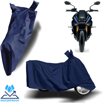 Autoinnovation Waterproof Two Wheeler Cover for Suzuki(Katana, Blue)
