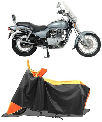 GROFATIK Two Wheeler Cover for Bajaj(Avenger 220 DTS-i, Orange)