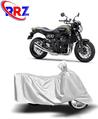 RRZ Waterproof Two Wheeler Cover for Kawasaki(Z900RS, White)