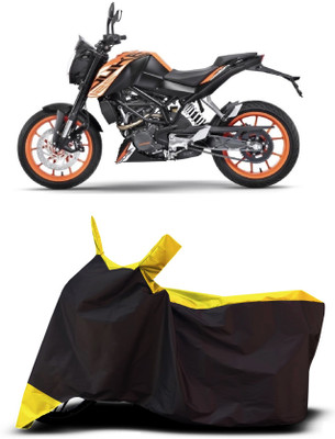 VESMEI Two Wheeler Cover for KTM(125 Duke, Yellow)