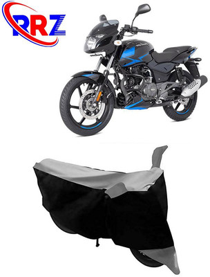 RRZ Waterproof Two Wheeler Cover for Bajaj(Pulsar 150, Black, Grey)