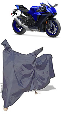 Amexride Two Wheeler Cover for Yamaha(YZF-R1, Grey)