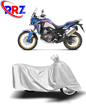 RRZ Waterproof Two Wheeler Cover for Honda(Africa Twin, White)