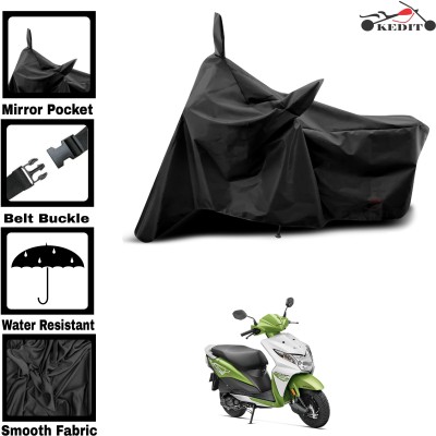 KEDIT Two Wheeler Cover for Honda(Deo, Black)