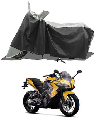 GROFATIK Two Wheeler Cover for Bajaj(Pulsar SS400 BS6, Grey)