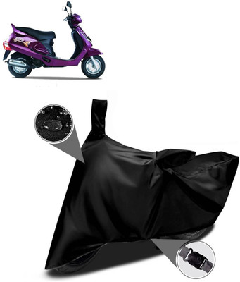 CODOKI Waterproof Two Wheeler Cover for Mahindra(Duro 125, Black)
