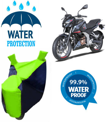 RTS COLLECTIONS Waterproof Two Wheeler Cover for Bajaj(Pulsar AS 150, Multicolor)
