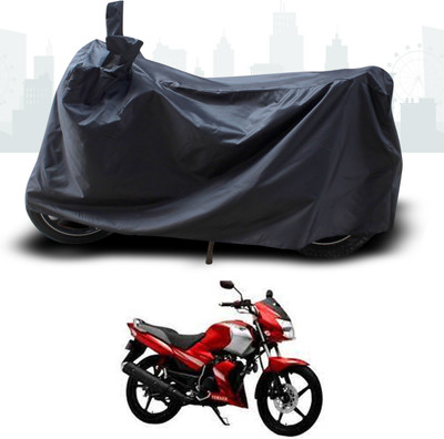 DeepShakshi AUTOMOTIVE Two Wheeler Cover for Yamaha(Gladiator SS, Black)