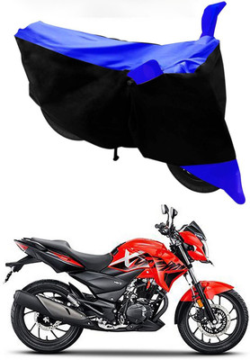 MMSSTAR Waterproof Two Wheeler Cover for Hero(Xtreme 200R, Blue, Black)