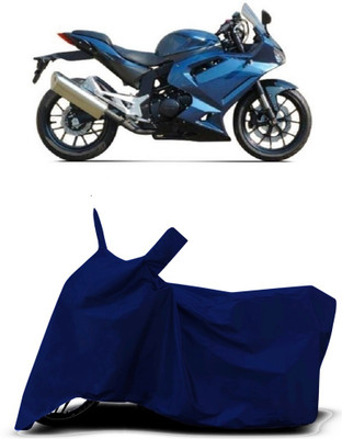 VESMEI Two Wheeler Cover for Hyosung(GTS 300, Blue)