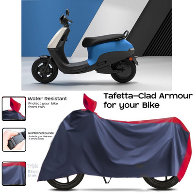 WMIZEXA Two Wheeler Cover for Ola(Electric Scooter, Red, Blue)