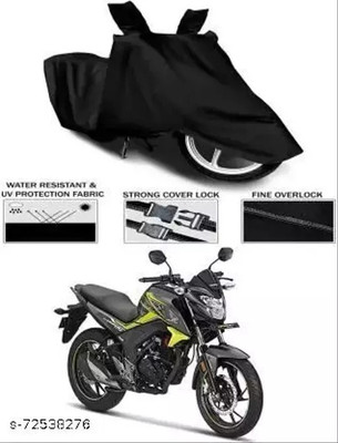 gurukul mart Waterproof Two Wheeler Cover for DSK Benelli(Scrambler 1200 BS6, Black)