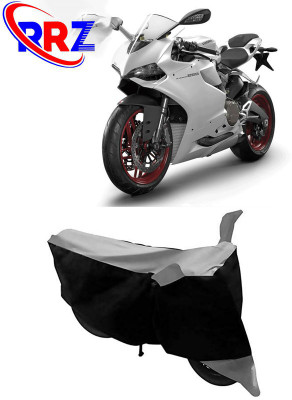 RRZ Waterproof Two Wheeler Cover for Ducati(899 Panigale, Black, Grey)