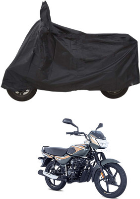 CODOKI Waterproof Two Wheeler Cover for Bajaj(CT100, Black)