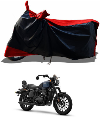 DeepShakshi AUTOMOTIVE Waterproof Two Wheeler Cover for Yezdi(Roadster, Red)