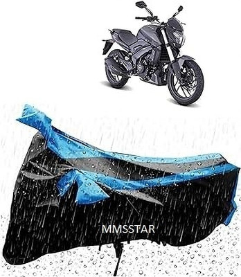 Mdstar Waterproof Two Wheeler Cover for Honda(400NK, Blue, Black)