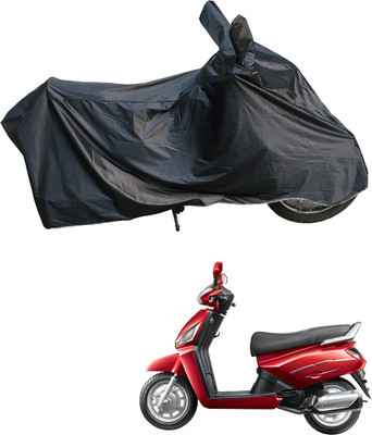 Motodreka Waterproof Two Wheeler Cover for Mahindra(Gusto Electric BS6, Black)