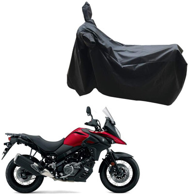 KEDIT Two Wheeler Cover for Suzuki(V-Strom 650 XT, Black)