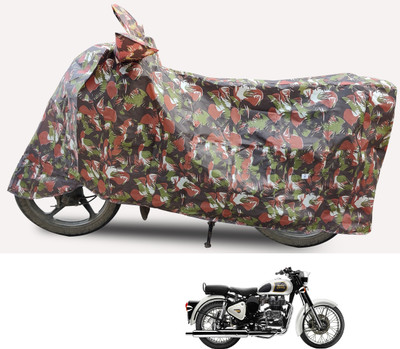 Euro Care Two Wheeler Cover for Royal Enfield(Classic 350, Brown)