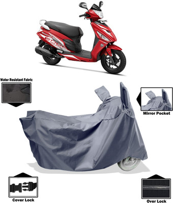 Amexride Two Wheeler Cover for Hero(Motocorp Maestro Edge 110 BS6, Grey)