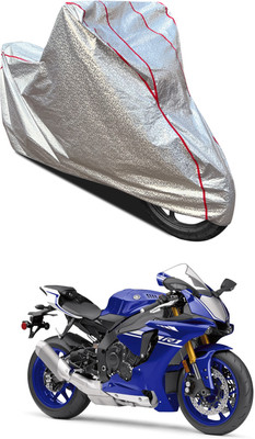 PAGORA Waterproof Two Wheeler Cover for Yamaha(YZF-R1, Silver)