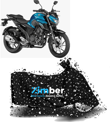 THE REAL ARV Two Wheeler Cover for Yamaha(FZ25, Black)