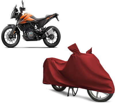 EGAL Two Wheeler Cover for KTM(390 Adventure, Maroon)