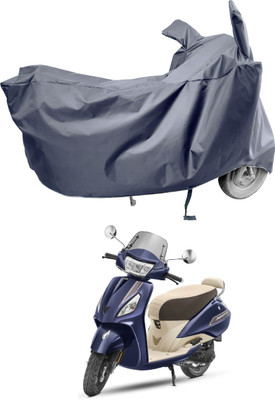 Amexride Two Wheeler Cover for TVS(Jupiter classic, Grey)