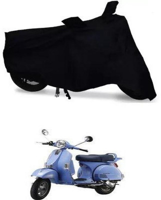 DeepShakshi AUTOMOTIVE Waterproof Two Wheeler Cover for LML(Star Euro 150, Black)