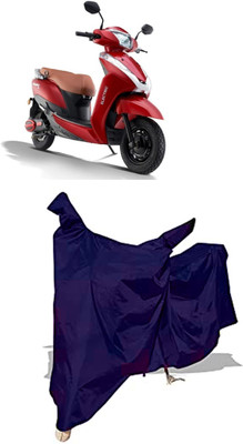 Amexride Two Wheeler Cover for Ampere(Magnus, Blue)