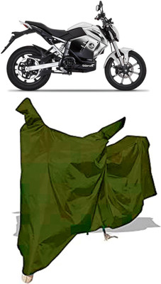 Amexride Two Wheeler Cover for Revolt(RV 400, Maroon)