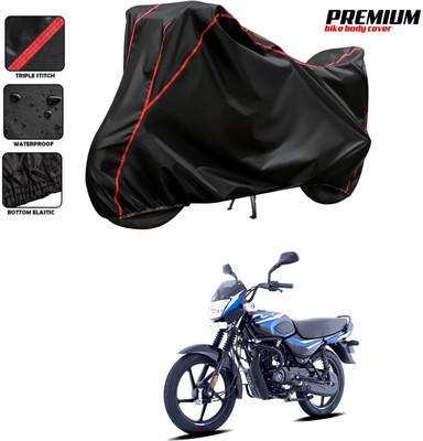 SThanaveX Waterproof Two Wheeler Cover for Bajaj(CT100, Black)