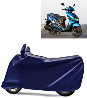 DeepShakshi AUTOMOTIVE Waterproof Two Wheeler Cover for Suzuki(Access, Blue)