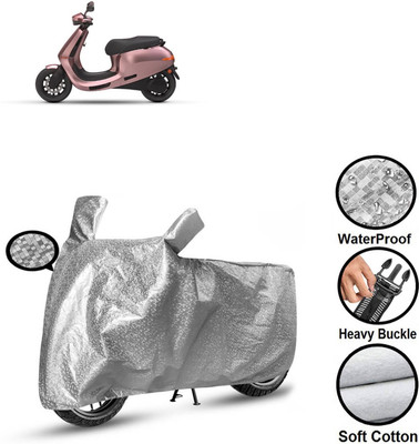 CODOKI Waterproof Two Wheeler Cover for Ola(Silver)