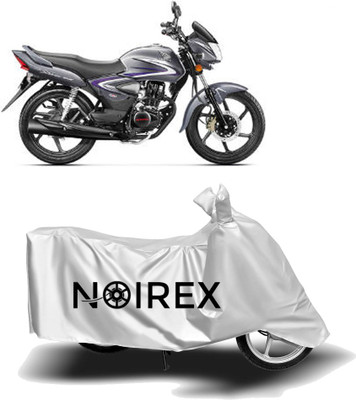 NOIREX Two Wheeler Cover for Honda(CB Shine, Silver)