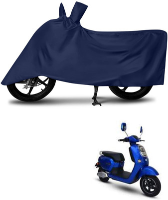 KEDIT Two Wheeler Cover for Okinawa(Cruiser, Blue)