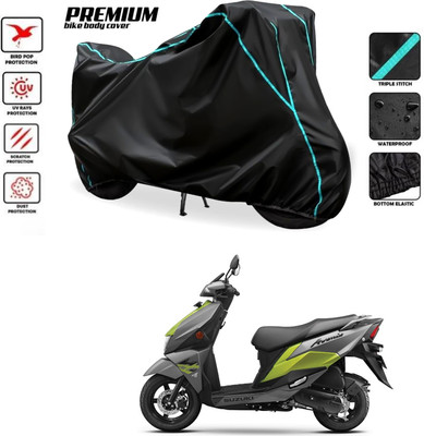 PAGORA Waterproof Two Wheeler Cover for Suzuki(Avenis 125, Black)