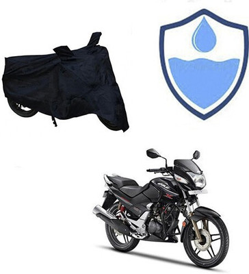 DeepShakshi AUTOMOTIVE Waterproof Two Wheeler Cover for Hero(CBZ, Black)