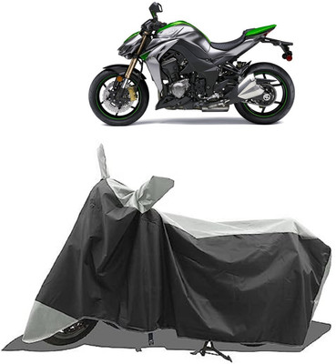 GROFATIK Two Wheeler Cover for Kawasaki(Z1000, Grey)