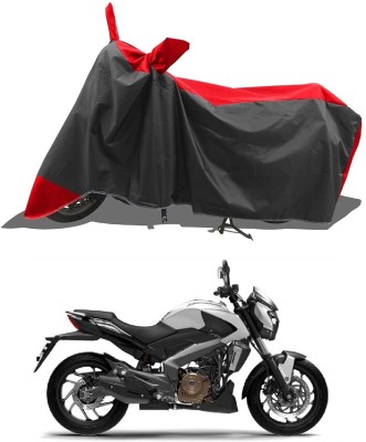 KEDIT Two Wheeler Cover for Universal For Bike(Dominar, Red, Black)