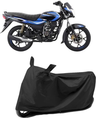 AASHTIK MART Two Wheeler Cover for Bajaj(Platina 110 H-Gear BS6, Black)