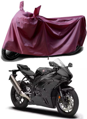 THE REAL ARV Waterproof Two Wheeler Cover for Honda(CBR1000RR Fireblade, Maroon)