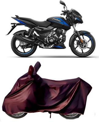 BbcMart Waterproof Two Wheeler Cover for Bajaj(Pulsar 125, Maroon)