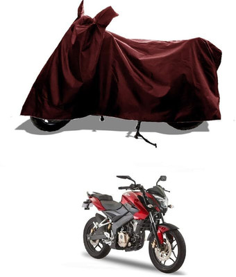 AASHTIK MART Two Wheeler Cover for Bajaj(Pulsar NS 160, Maroon)