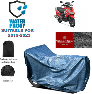 PAGORA Waterproof Two Wheeler Cover for Honda(Grazia, Blue)