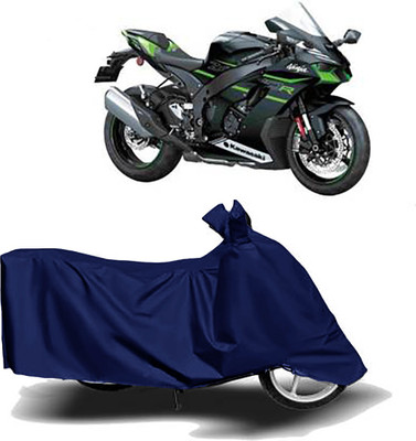 starmick Waterproof Two Wheeler Cover for Kawasaki(Ninja ZX 10R, Blue)
