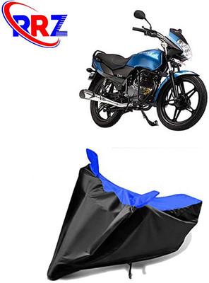 RRZ Waterproof Two Wheeler Cover for LML(Freedom LS, Black, Blue)
